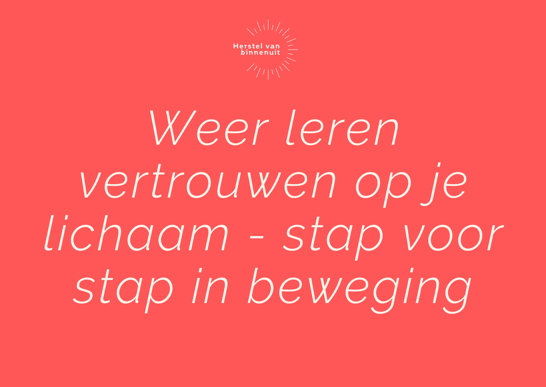 Herstel van Binnenuit Marjolein Boersma blog